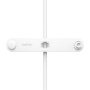 BELKIN Boost Charge Pro 2v1 pleten polnilni in podatkovni kabel - USB-C na USB-C / Lightning - 1,5 m - bel