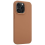 Tactical Velvet Smoothie silikonski ovitek z MagSafe za iPhone 15 Pro Max - rjav