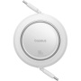 Baseus Free2Pull izvlečni polnilni in podatkovni kabel - USB-C na USB-C - 1 m - bel