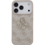 Guess 4G Metal Logo ovitek za iPhone 17 Pro - roza