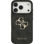 Guess 4G Metal Logo ovitek za iPhone 17 Pro - siv
