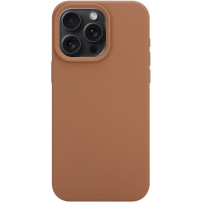 Tactical Velvet Smoothie silikonski ovitek z MagSafe za iPhone 15 Pro Max - rjav