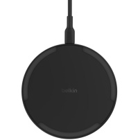 BELKIN Boost Charge Qi brezžični polnilnik za iPhone - 15W - črn