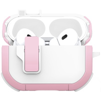 DUX DUCIS Pecp trpežen ovitek s karabinom za AirPods Pro 2 - roza
