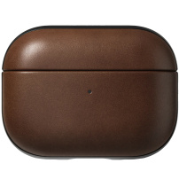Nomad Leather usnjeni ovitek za AirPods Pro 2 (2022) - temno rjava