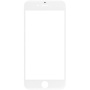 Sprednje steklo na dotik, vključno z lepilom OCA, okvirji sprednje kamere, senzorjem bližine in rešetko slušalke, za iPhone 6S - bela