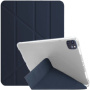 Etui s origami stojalom in prostorom za Apple Pencil za iPad Air 4 (2020) / Air 5 (2022) / Pro 11" (2018-2022) - temno modra