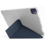 Etui s origami stojalom in prostorom za Apple Pencil za iPad Air 4 (2020) / Air 5 (2022) / Pro 11" (2018-2022) - temno modra