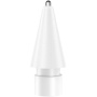 Nadomestno pero s srebrno konico za Apple svinčnik 1 / 2 / USB-C / Pro - style 3.5 - bel
