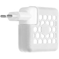 Silikonski luknjasti zaščitni ovitek za adapter 60W / 61W - bela