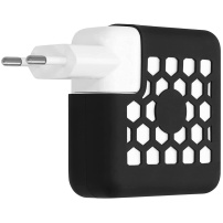Silikonski luknjasti zaščitni ovitek za adapter 85W / 87W - črna