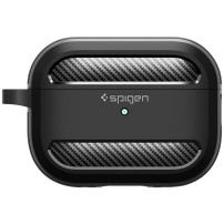 Spigen Rugged Armor trpežen ovitek za AirPods Pro 2 (2022) - črna
