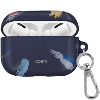 Uniq Coehl Reverie etui s karabinom za Apple AirPods Pro - modro