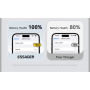 ESSAGER ES-CD52 hitri polnilni adapter s priključkom USB-C - 30W - bel