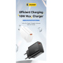 ESSAGER S9 GaN adapter za hitro polnjenje z vrati USB-A - 18W - bel