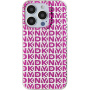 DKNY Ovitek Repeat Pattern za iPhone 15 Pro Max - roza