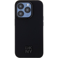 Etui DKNY Stack Logo z MagSafe za iPhone 15 Pro - črn