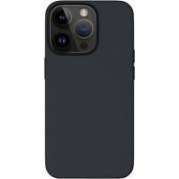 EPICO Magnetic silikonski etui z MagSafe za iPhone 14 Pro Max - črna