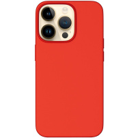 EPICO Magnetic silikonski etui z MagSafe za iPhone 14 Pro Max - rdeče