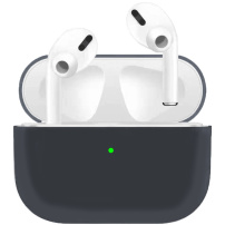 Ultra tanek silikonski etui za AirPods Pro - temno siva