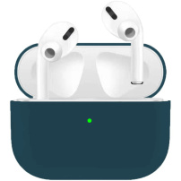 Ultra tanek silikonski etui za AirPods Pro - temno zelena