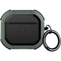 Trpežen ovitek z ojačanimi robovi za AirPods 4 / 5 - zelen