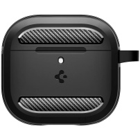 Spigen Rugged Armor trpežen ovitek za AirPods 4 / 5 - črn