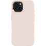 FIXED MagFlow silikonski etui z MagSafe za iPhone 15 - roza