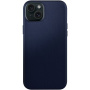 FIXED MagLeather usnjeni ovitek z MagSafe za iPhone 15 - temno modra