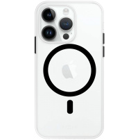 FIXED MagPurity etui z MagSafe za iPhone 14 Pro Max - črna