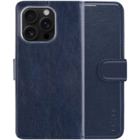 FIXED Preklopna torbica Opus za iPhone 16 Pro Max - temno modra