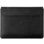 FIXED Oxford usnjen etui s prostorom za tipkovnico Folio za iPad Pro 12,9" (2018-2022) - črna