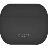 FIXED Silky ultratanek silikonski etui za AirPods 3 - črna