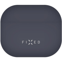 FIXED Silky ultratanek silikonski etui za AirPods 3 - temno modra
