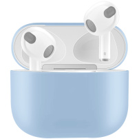 Zaščitni silikonski ovitek za AirPods 3 - svetlo modra