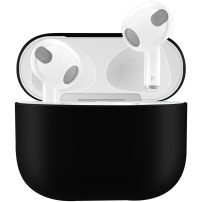 Zaščitni silikonski ovitek za AirPods 3 - črna