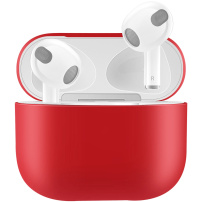 Zaščitni silikonski ovitek za AirPods 3 - rdeče