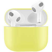 Zaščitni silikonski ovitek za AirPods 3 - rumena