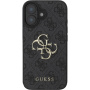 Guess 4G Metal Logo ovitek za iPhone 16 Plus - siv