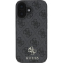 Guess 4G Small Metal Logo Cover z MagSafe za iPhone 16 - siv