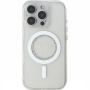 Guess Ovitek IML Rhinestones Ring z MagSafe za iPhone 16 Pro - prozoren