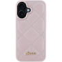 Guess Prešit ovitek za iPhone 16 - roza