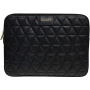 Guess Quilted prešita torba za iPad do 13" / MacBook do 14" - črna