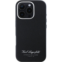 Karl Lagerfeld Ovitek Hotel RSG za iPhone 16 Pro Max - črn