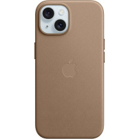 Originální Apple ovitek iz tkanine FineWoven z MagSafe za iPhone 15 - zadimljeno