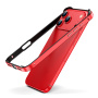 Zaščitni okvir za iPhone 17 Pro Max - rdeč