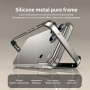 Zaščitni okvir za iPhone 17 Pro Max - rdeč