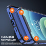 Zaščitni okvir za iPhone 17 Pro Max - rdeč