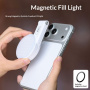 M29 vrtljiva selfie luč z ogledalom in MagSafe pritrditvijo za iPhone - bela