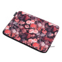 Torba s cvetličnim vzorcem za iPad do 13" / MacBook do 14" - rdeča